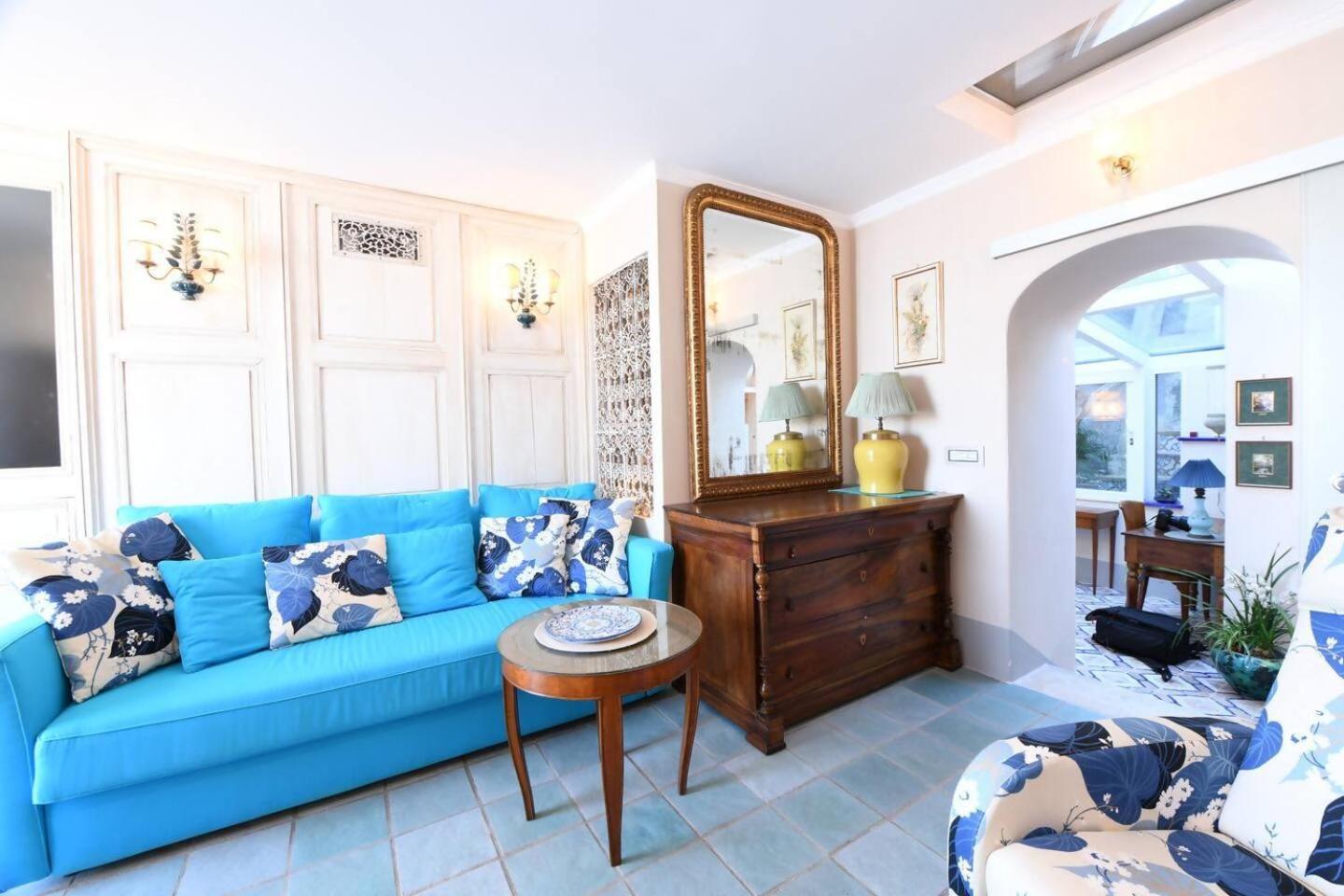 Perla Nel Blu Villa Affacciata Sul Mare Conca dei Marini Exterior foto